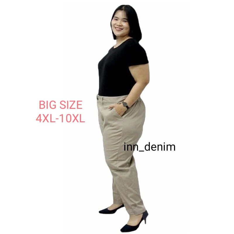 SUPER BIG SIZE Celana baggy pants amerikan drill premium 4XL-10XL