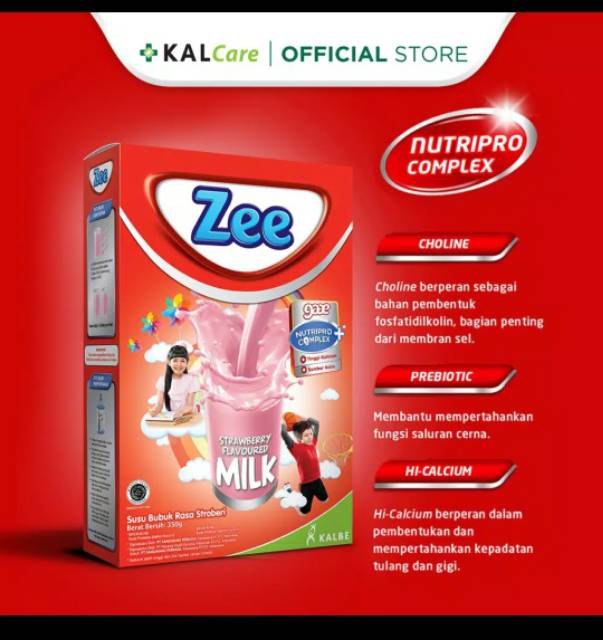 ZEE Reg 350gr rasa van.cok.madu.strawbery