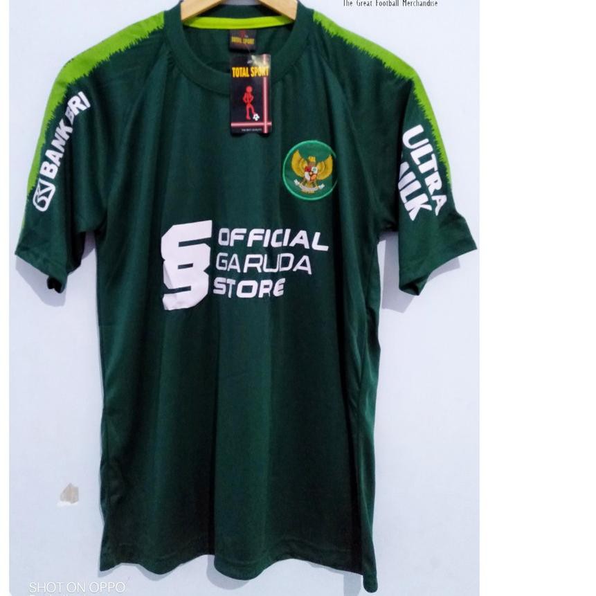 #XS-486 w-058 JERSEY DAN CELANA TIMNAS INDONESIA TRAINING HIJAU##