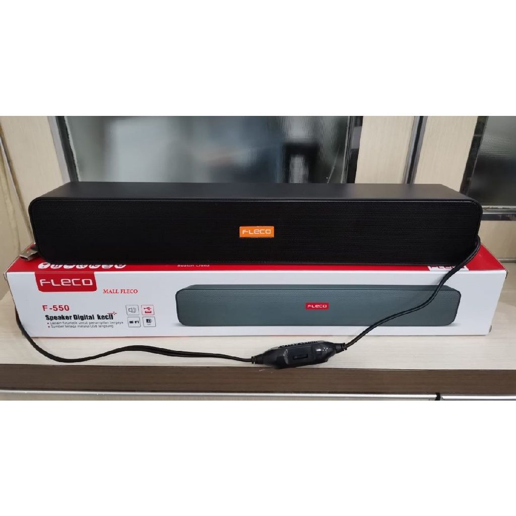 COD SPEAKER USB KOMPUTER F-550 SPEAKER DIGITAL KECIL// FLECO F-550/FLECO 551 BT BLUETOOTH WERELESS