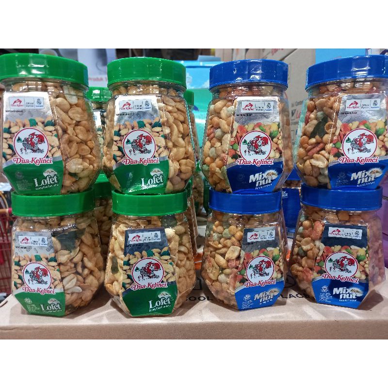 

termurah !! Dua kelinci lofet daun jeruk/mix nut 150 gr