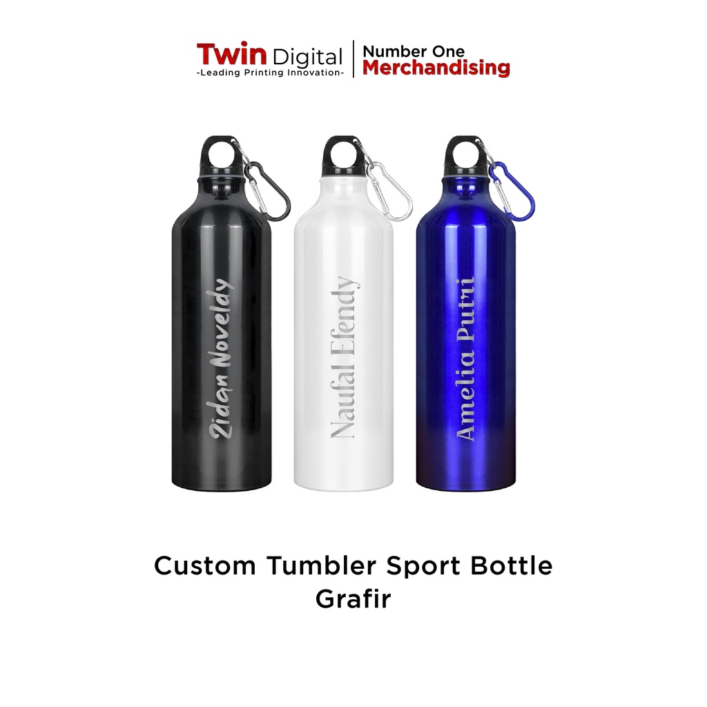 Jual Twindigital Tumbler Sport Botol Minum 750ml Custom Grafir Sport Bottle Grafir Shopee 9282