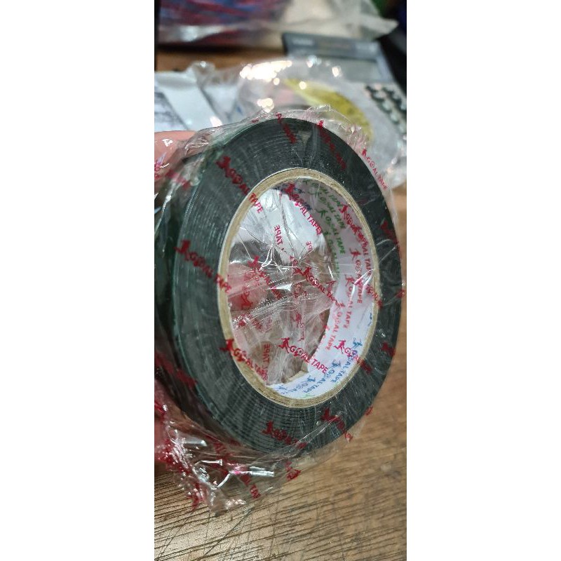 dobel tape hijau