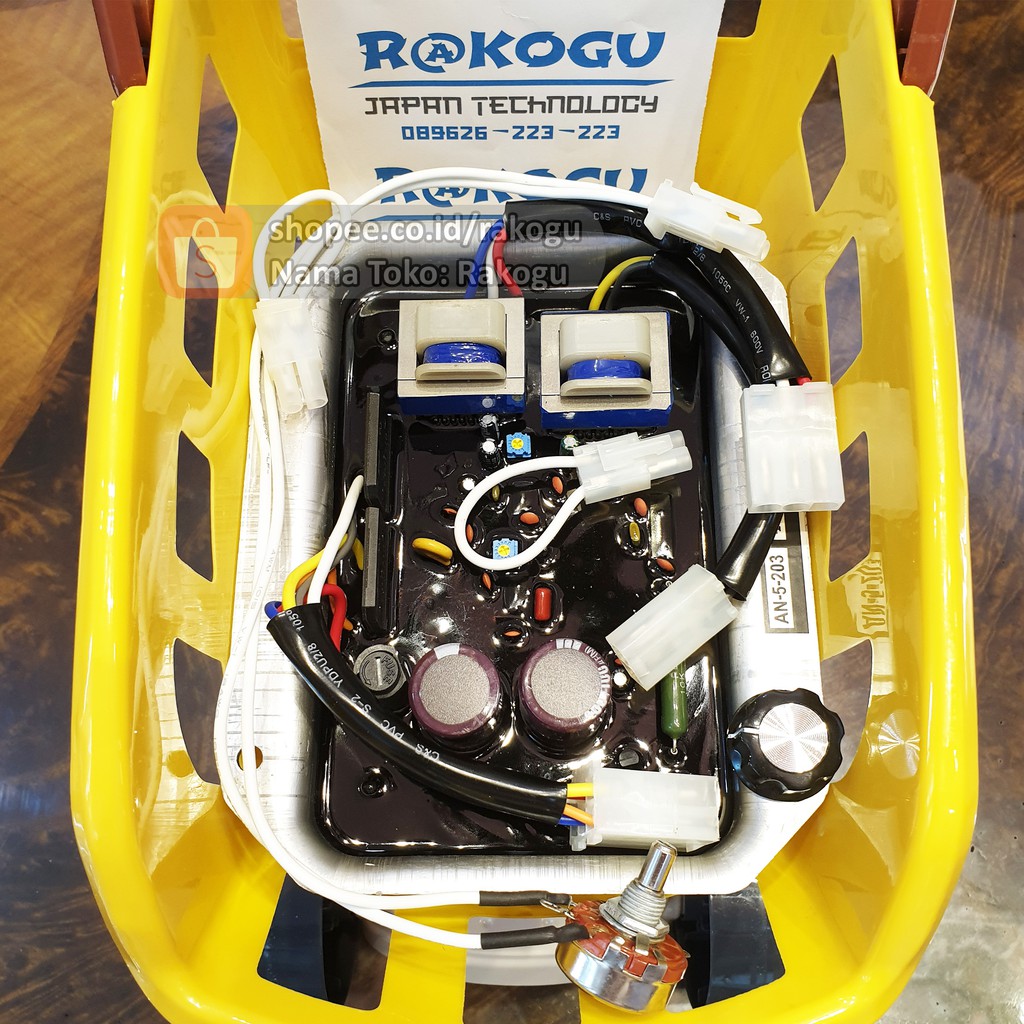 AVR Genset Denyo AN5203 - AVR Generator Alternator AN-5-203 - AN 5-203 - AN 5 203 - AN 5203