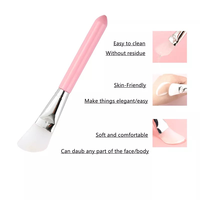 Brush Makeup Silikon Kuas Masker Silicone bentuk Pisau AB16 ACC