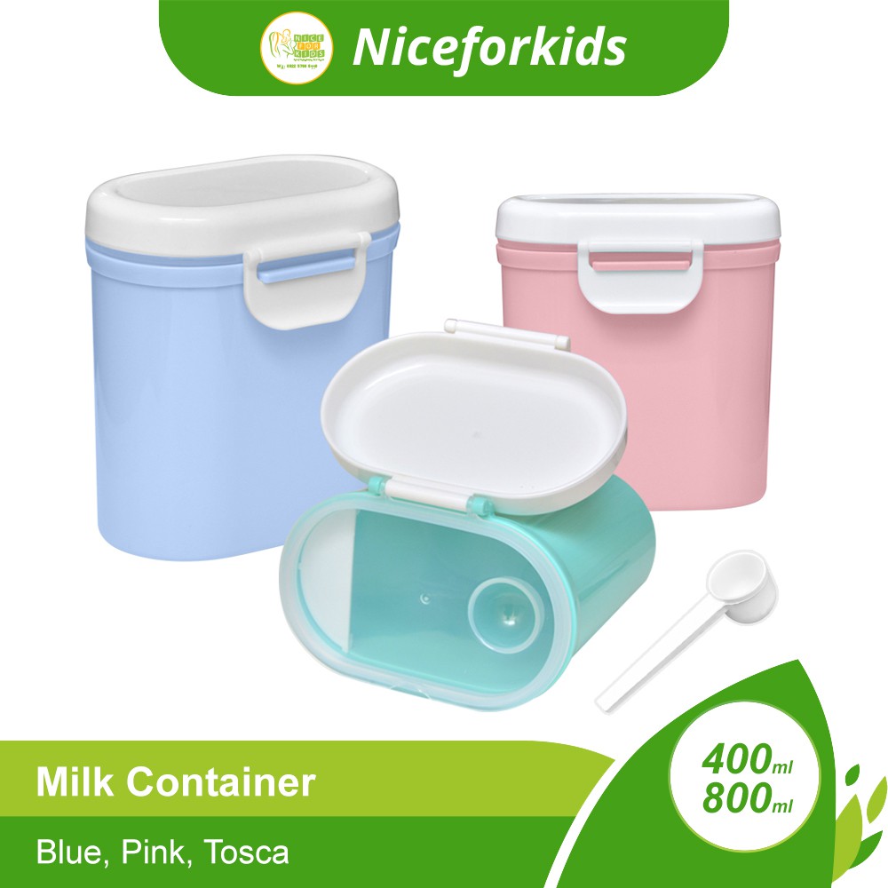 Milk Container / Toples Susu Bubuk 800 ml &amp; 400 ml