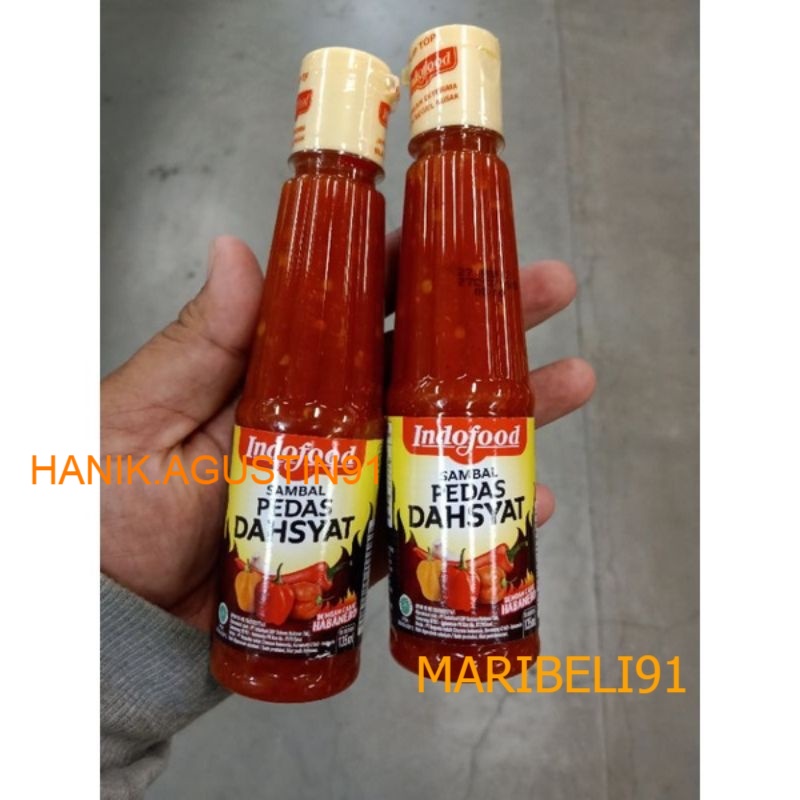 

Indofood Sambal Pedas Dahsyat 135ml