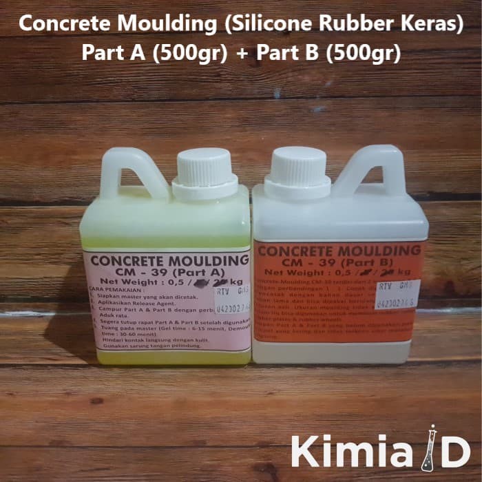 RK931 Concrete Moulding 1Kg Silicone Rubber Rtv 48 Rtv 52 Rtv 586