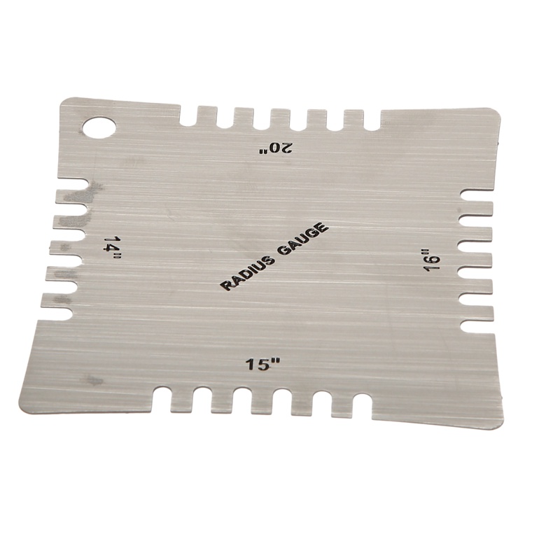 4 Pcs Alat Pengukur Radius Untuk Fingerboard Gitar
