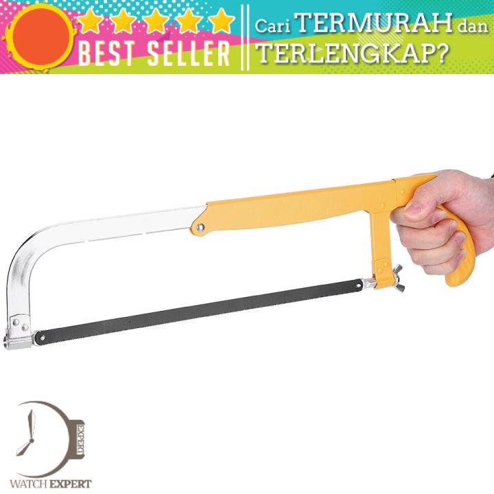 Bisa COD Gergaji Tangan Multifungsi Pemotong Kayu Besi Electroplated Saw - WALFRONT KT-2209