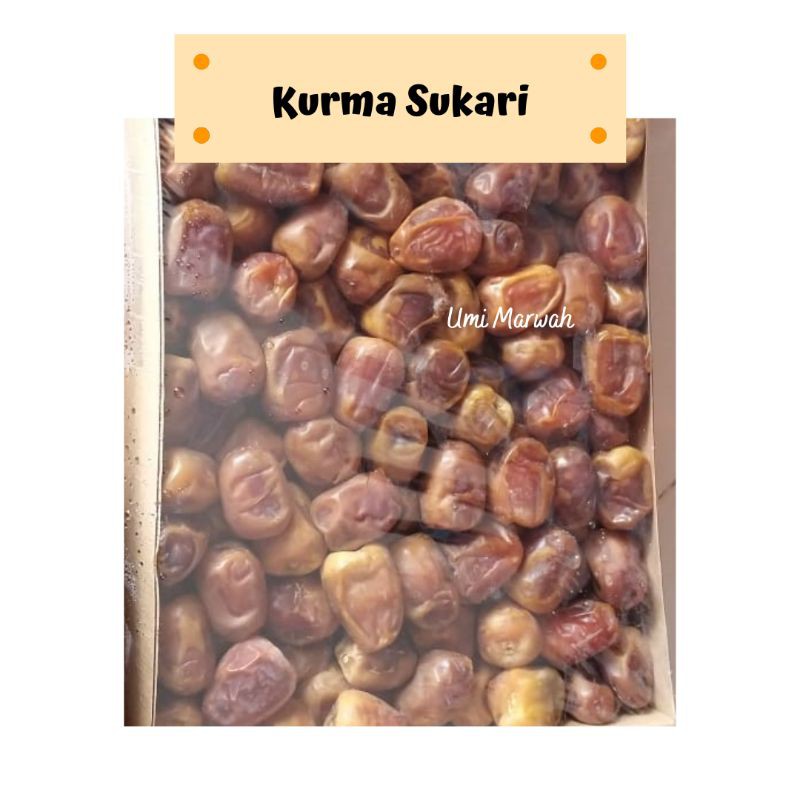 

1 Dus Kurma Sukari Premium / Kurma Raja / Sukkari