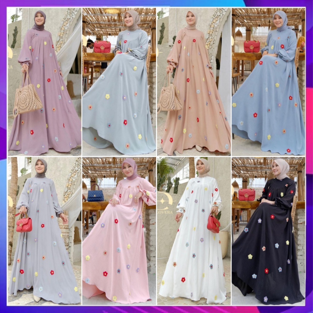 [READY STOCK] Halwa Dress Series 2 Original By D'lovera Daily Dress Ori By Dhilovera Baju Wanita Baj