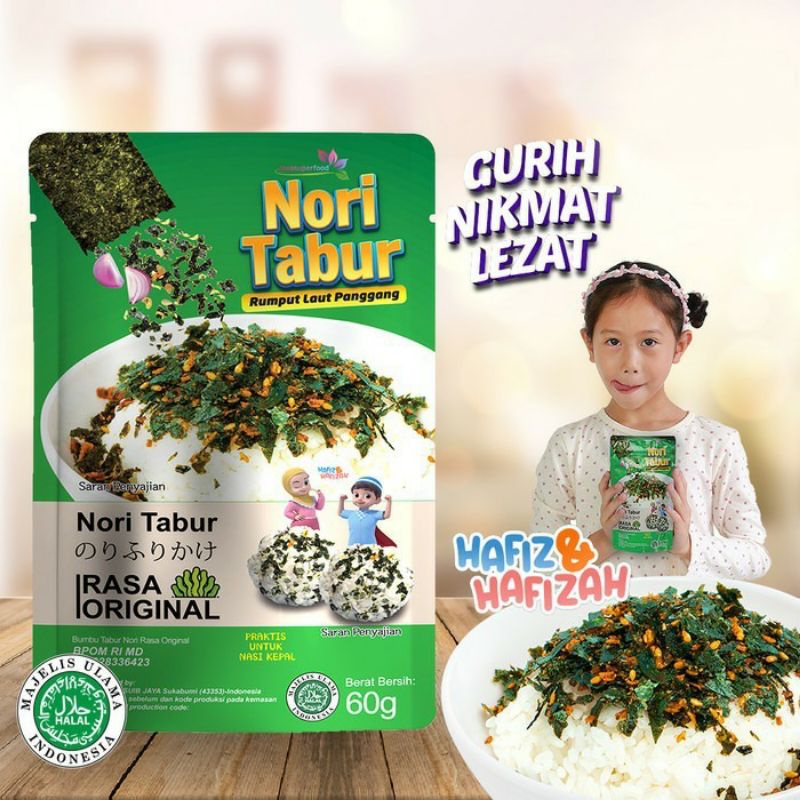 

Nori Tabur Rumput Laut Panggang 60g Nasi kepal Bekal Bento Anak Cetakan Nasi Riceball