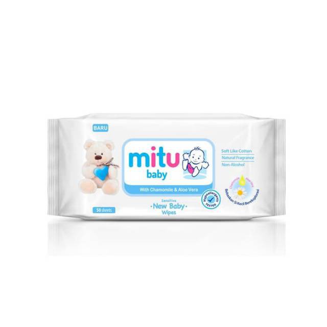 Mitu Baby Wipes 50 Sheets