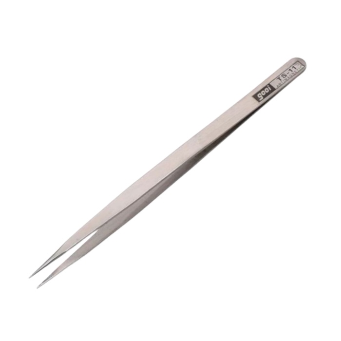 Pinset Gooi 13cm Pencapit Lurus 13 cm Tweezer TS 11