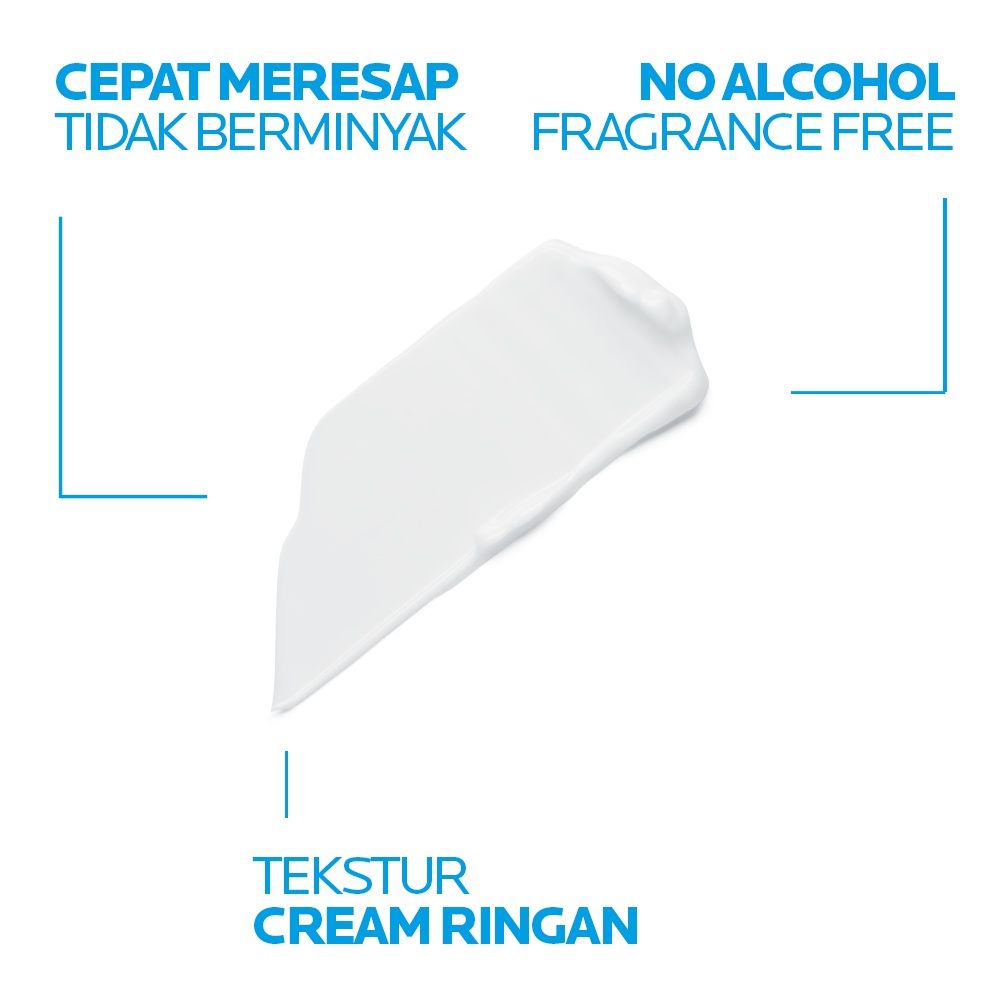 La Roche Posay Toleriane Dermallergo Light Creme 40ml - Pelembab Wajah Kulit Sensitif/ Kombinasi