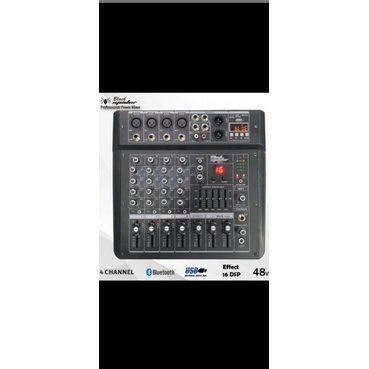 Mixer power black spider MP4 MP 4 power mixer