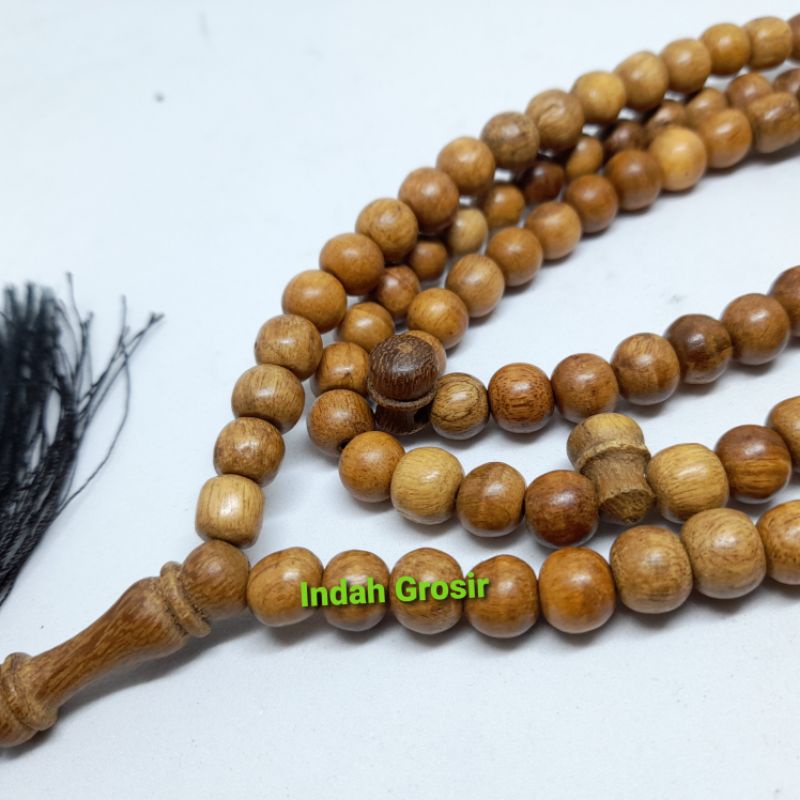 Grosir Tasbih Kayu Gahru Wangi 8mm 99Butir