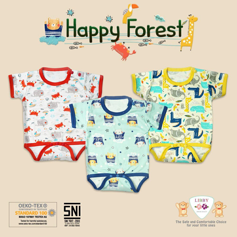 Libby jumper pendek  3 pcs