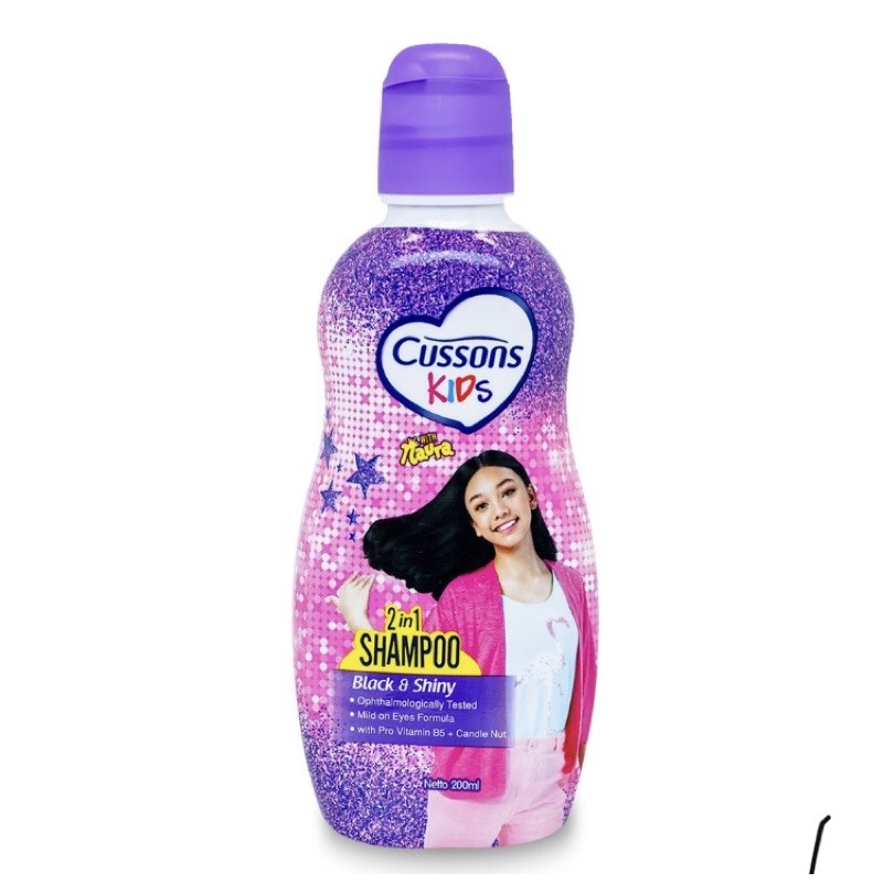Cusson Kids Shampoo Naura Black & Shiney 200ml