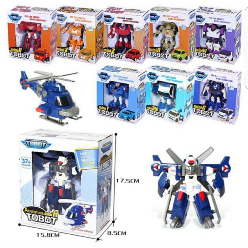 MMTOYS Mainan Tobot Mini Transformer Robot Mobil Shopee Indonesia