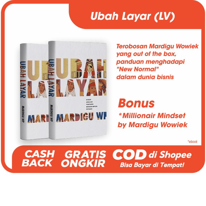Buku Ubah Layar Lite Version Karya Bossman Mardigu WP agar bisnis siap menghadapi NEW NORMAL