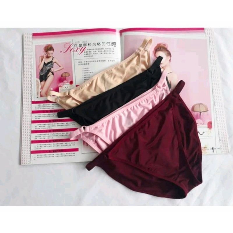 celana dalam wanita 4064 bikini CD sexy tali kecil gesper