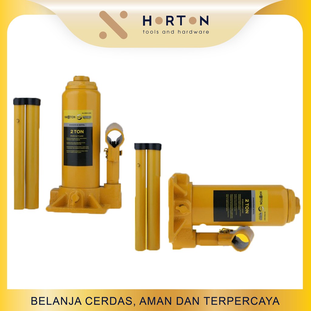 HASSTON PROHEX Dongkrak Botol 50T (0940-050)