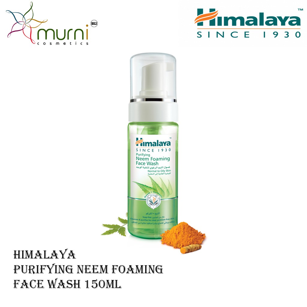 HIMALAYA PURIFYING NEEM FOAMING FACE WASH 150ML [ BOTOL ]