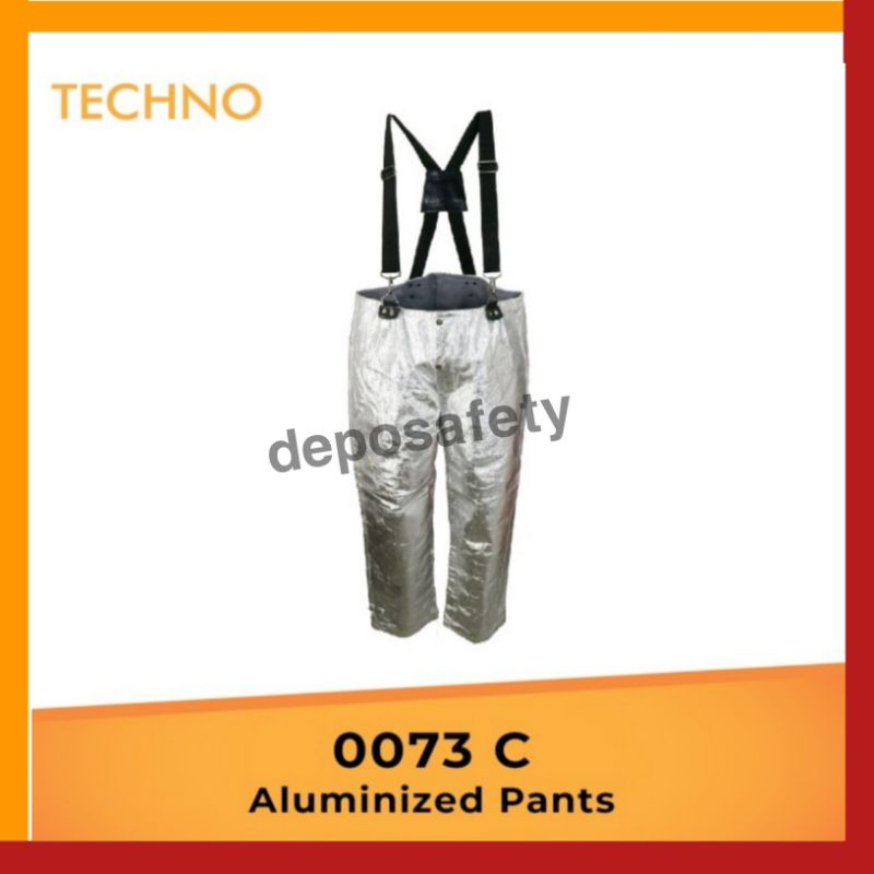 Fire Protection Pants Alumnized Techno 0073 C Original - Celana Almunized