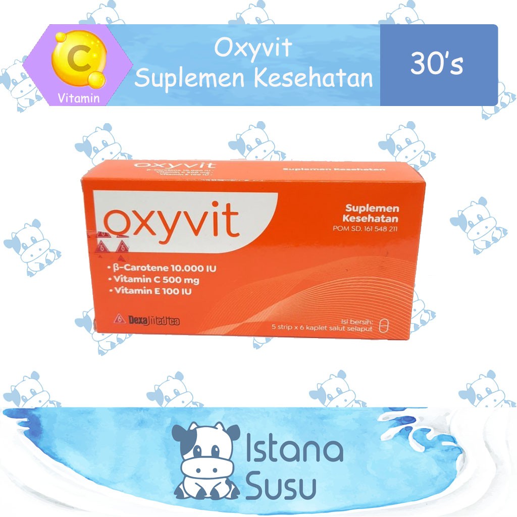 Oxyvit Suplement Kesehatan 30 Kaplet