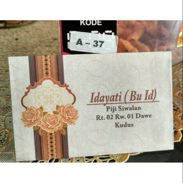 

AMPLOP KONDANGAN MOTIF