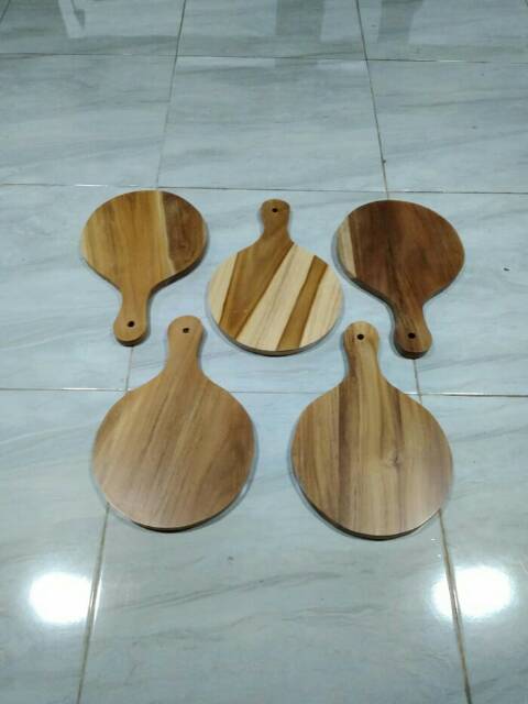 Talenan Kayu Jati 41,5 x 30cm / Wooden Cutting Board / Talenan Jati