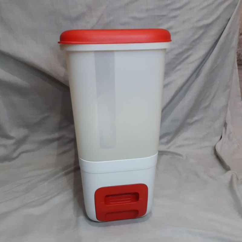 Tupperware - Indonesia - Rice Smart Dispenser 10kg/ wadah beras