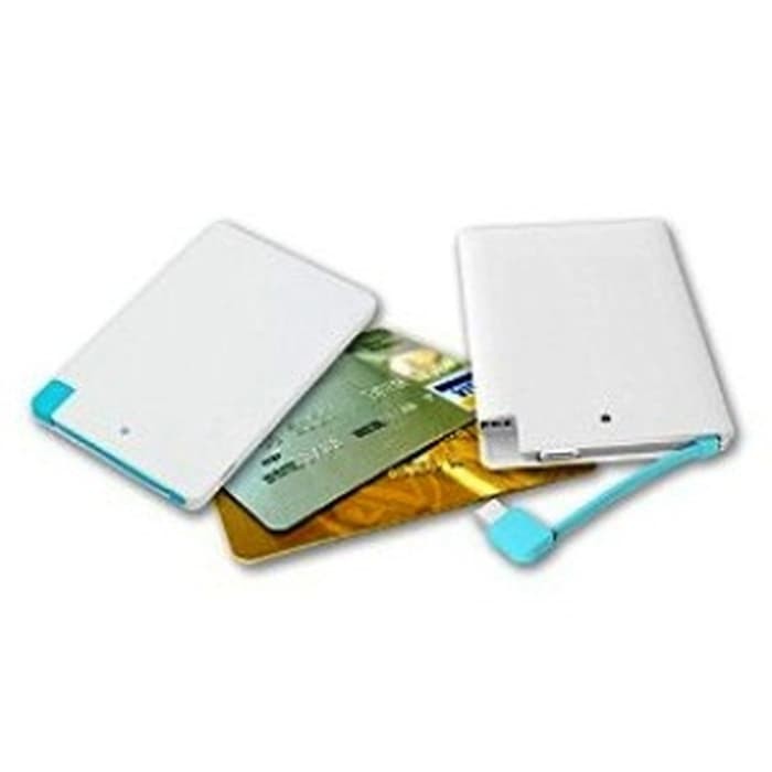Super Mini Powerbank Kecil Tipis Mungil Simple Power Bank 3200Mah Pas