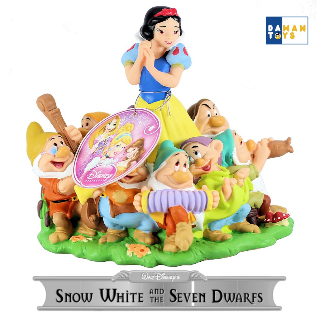 Action Figure Snow white Princess Original Disney Model Celengan, Mainan Anak Perempuan