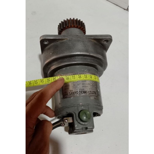 Dc Motor Gearbox 24V 40Watt Ratio 1 : 35.4 60Rpm