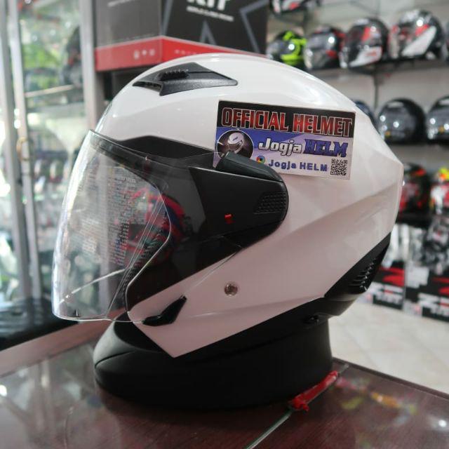HELM ZEUS 611 White _ half face/Original Zeus 100%-XL