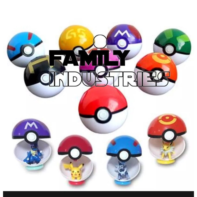 1 pcs Bola Pokemon/MAINAN ANAK/MAINAN BOLA POKEMON