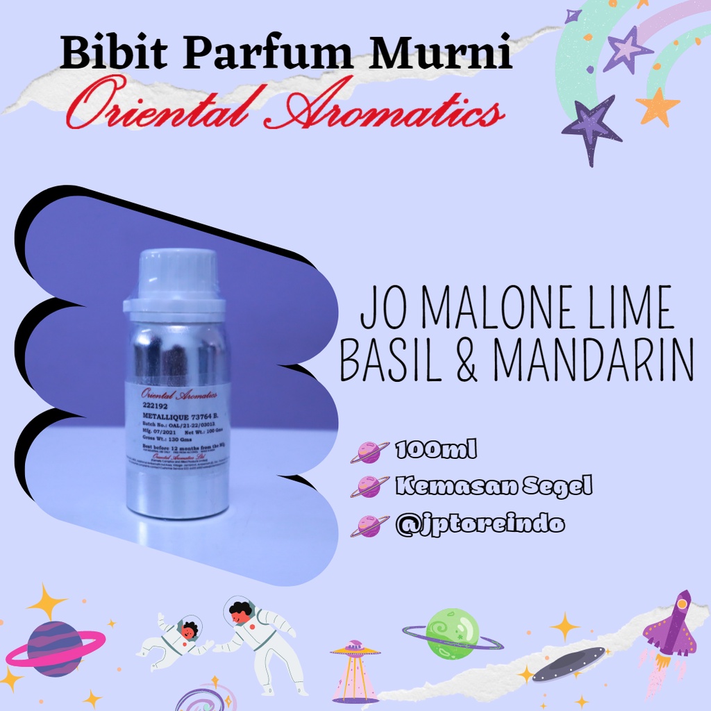 Parfum MURNI 100ml SEGEL CITRUS SPELL inspired by JO MALONE LIME BASIL & MANDARINE //0RIENTAL AROM@T