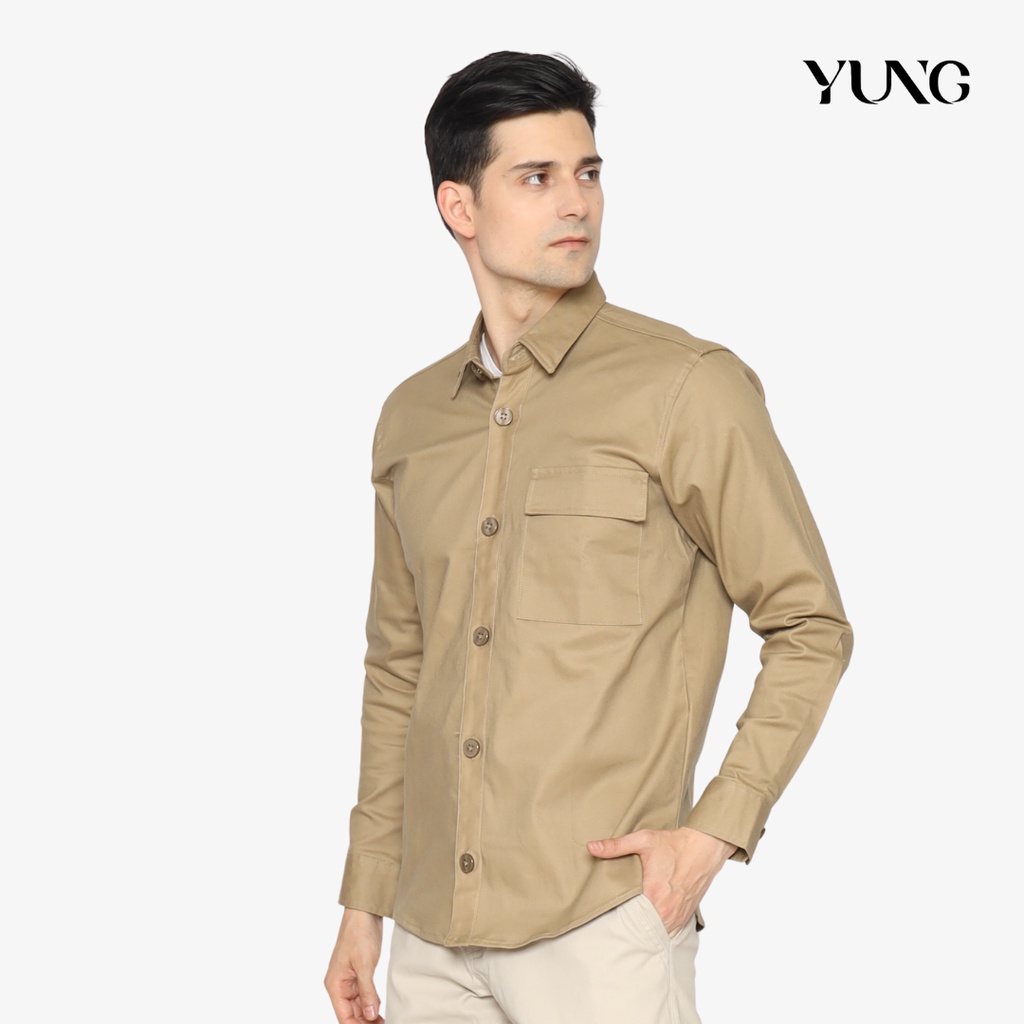 Kemeja Canvas Overshirt YUNG