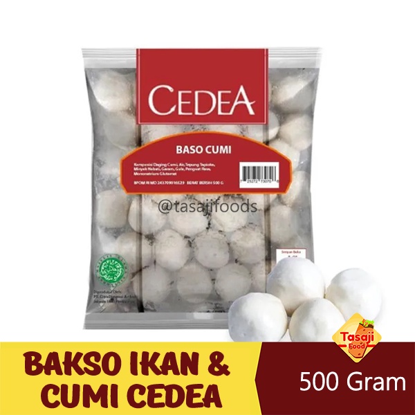 Cedea Bakso Ikan Dan Cumi 500 Gram Cedea