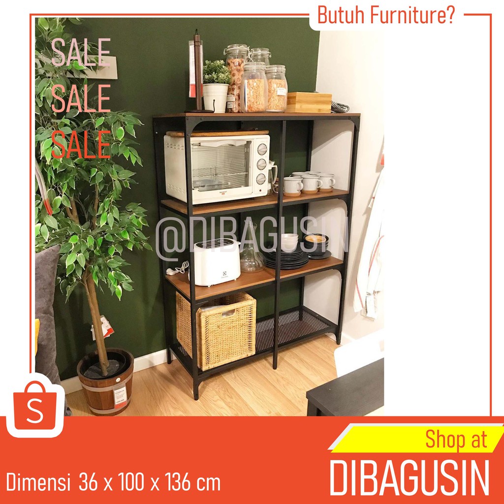 RAK DAPUR INDUSTRIAL RAK MICROWAVE KUAT