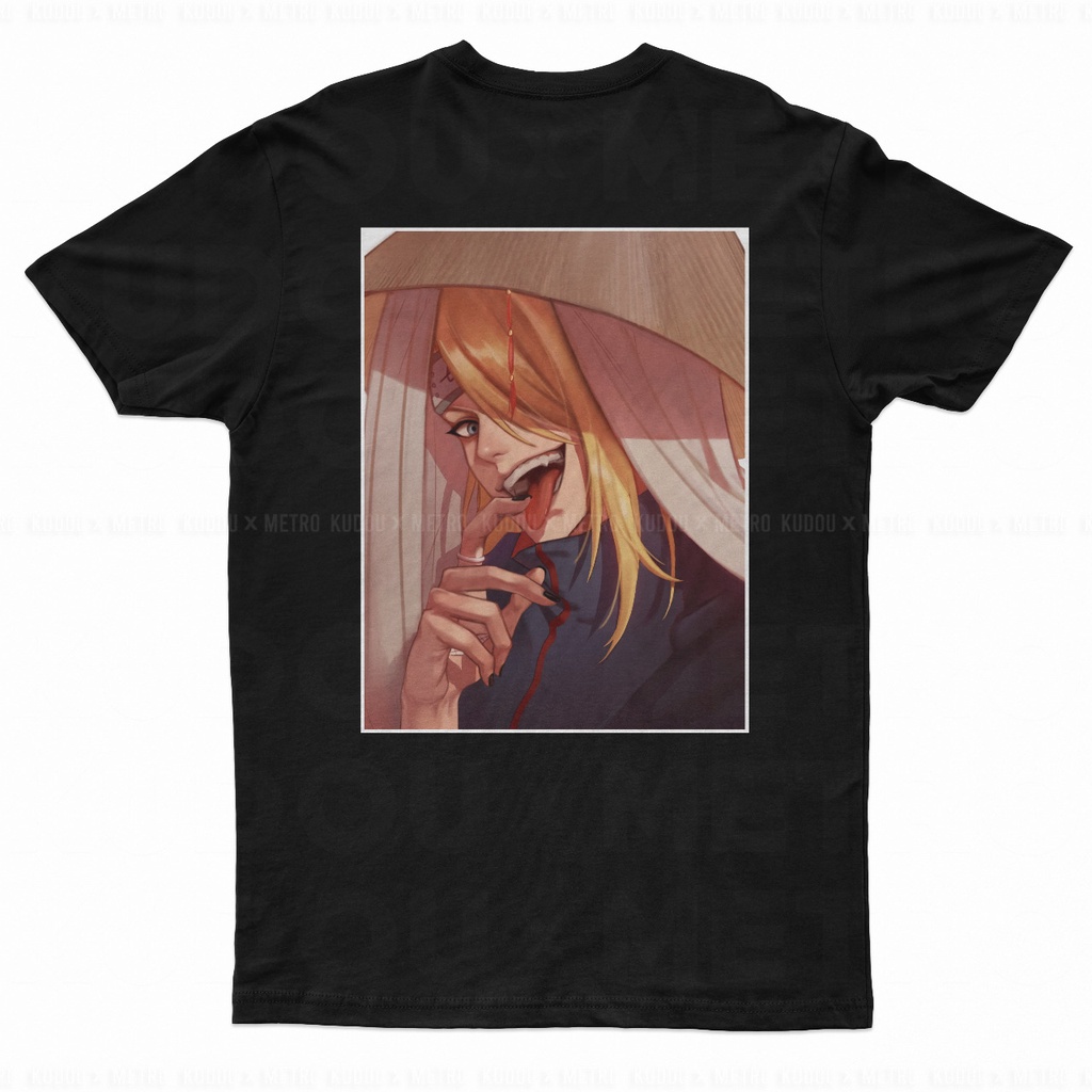 Tshirt Deidara Akatsuki Anime Manga Naruto Premium Unisex