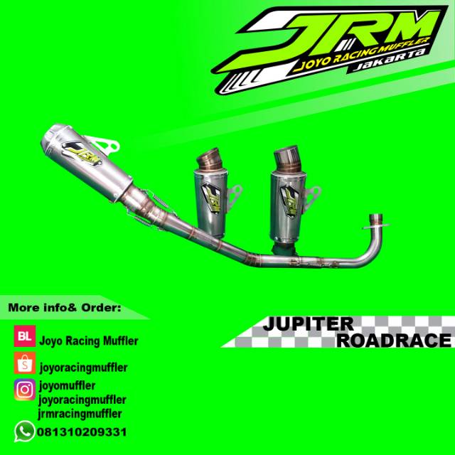 Knalpot Bebek Roadrace - Joyo Racing Muffler