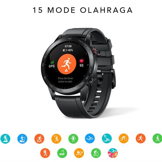 Honor Magic Watch 2 46mm Smartwatch Amoled Display - Garansi Resmi-4