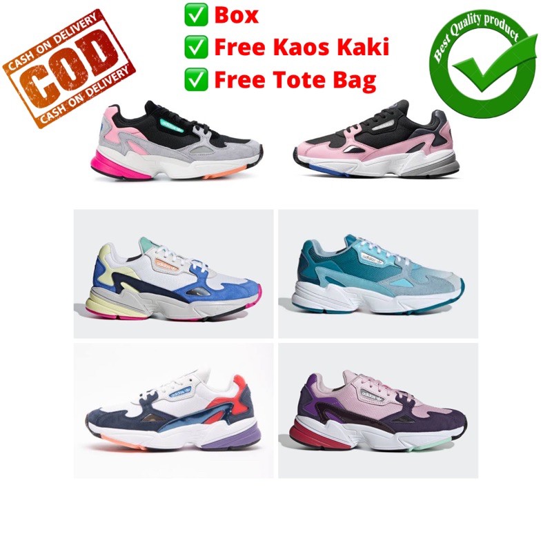Sepatu Sneakers Wanita | Adidas Falcon Women | Premium Original