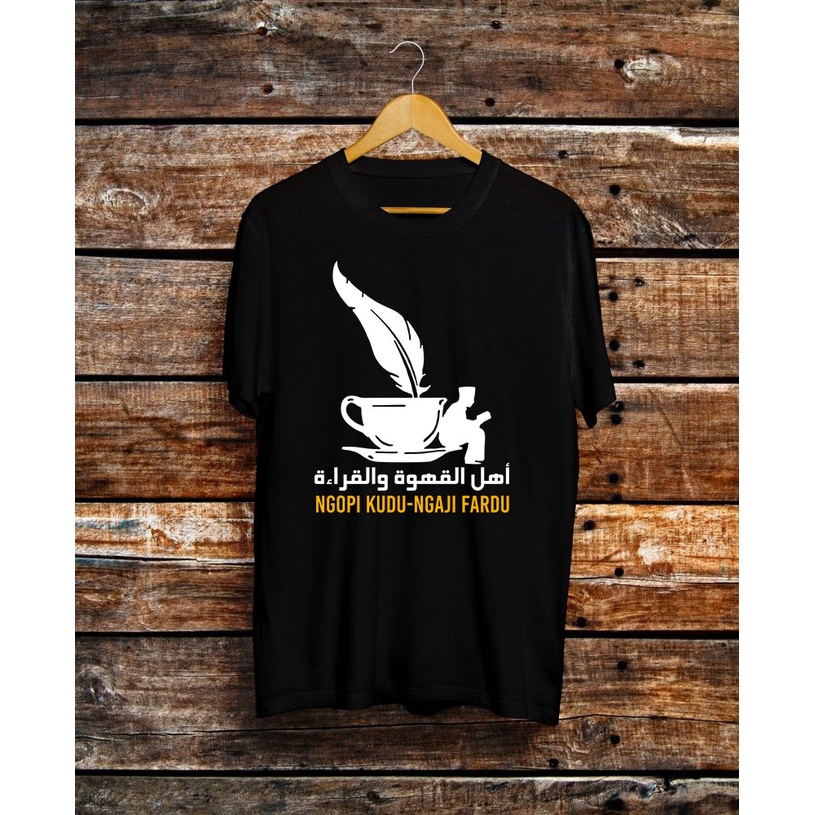 KAOS SANTRI KOPI KUDU NGAJI FARDU KAOS SANTRI MURAH