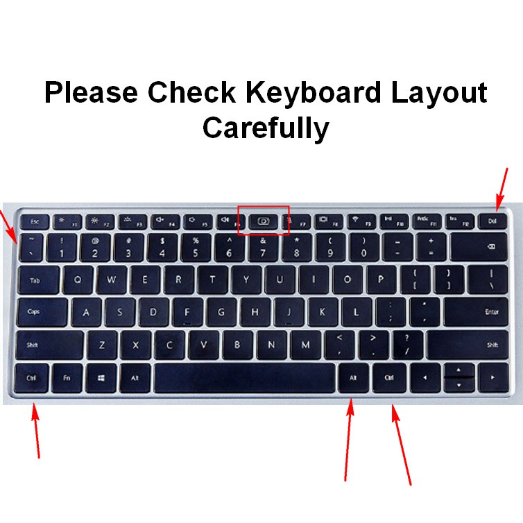 Film Pelindung Keyboard Huawei Matebook D14 D15 2020 Bahan Silikon Tahan Air