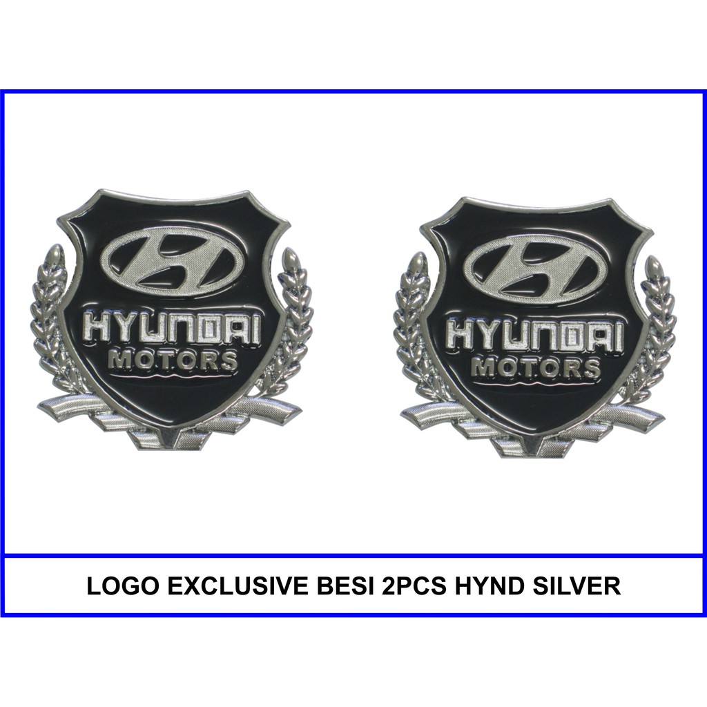 

LOGO EXCLUSIVE BESI 2 PCS HYND SILVER